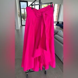 Pinko Bright Pink A-Line Skirt